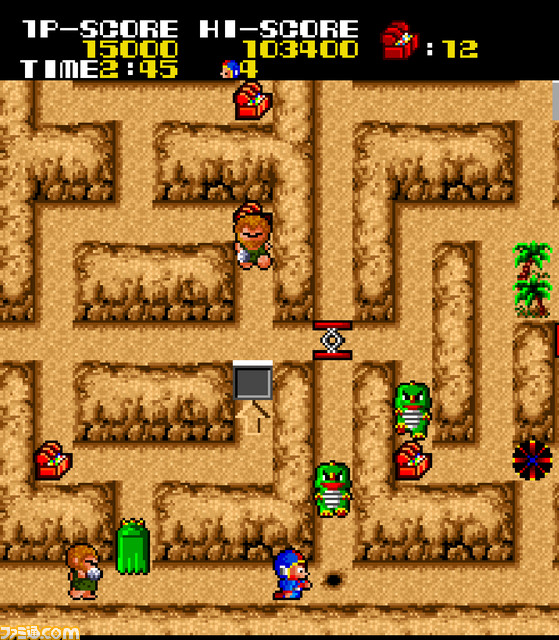 『アーケードアーカイブス キッドのホレホレ大作戦』ニチブツの傑作アクションゲームがプレイステーション4で配信開始！_03