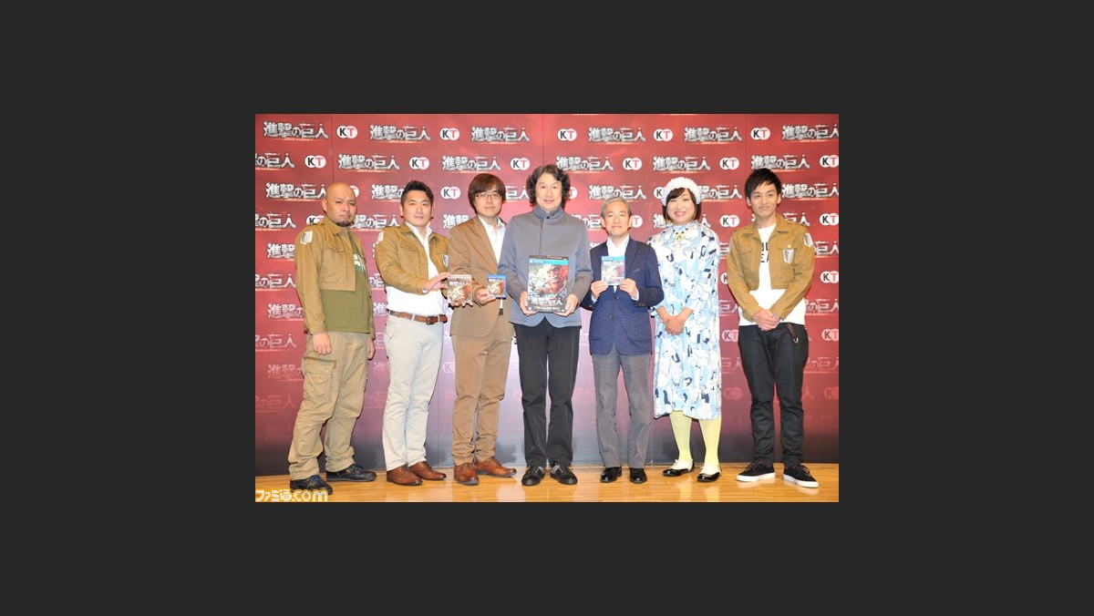 進撃の巨人 3月の大型無料アップデートで 最大4人のオンライン協力プレイが可能に 完成発表会リポート ファミ通 Com