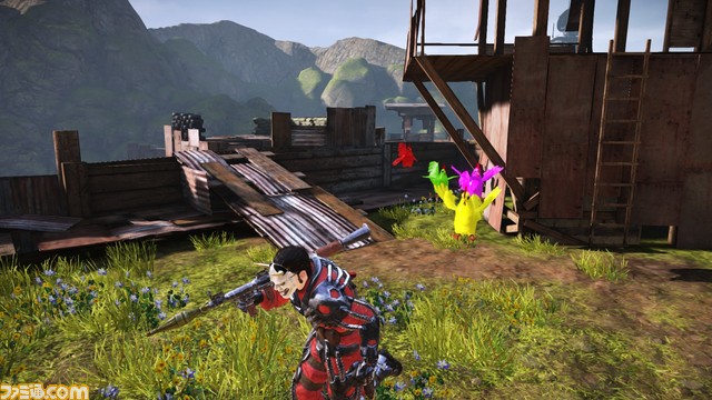 PC格闘シューター『Devil's Third Online』オープンβテストから実装されるルール“チキン”を公開！_06