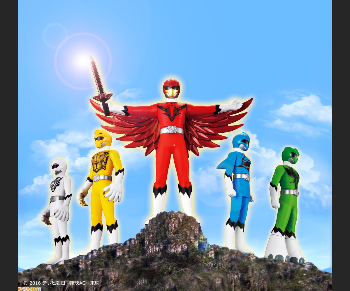 このソフビを なめるなよ 動物戦隊ジュウオウジャー 野性解放モード ソフビ5体の限定セットが登場 ファミ通 Com このソフビを なめるなよ 動物戦隊ジュウオウジャー 野性解放モード ソフビ5体の限定セットが登場 ファミ通 Com
