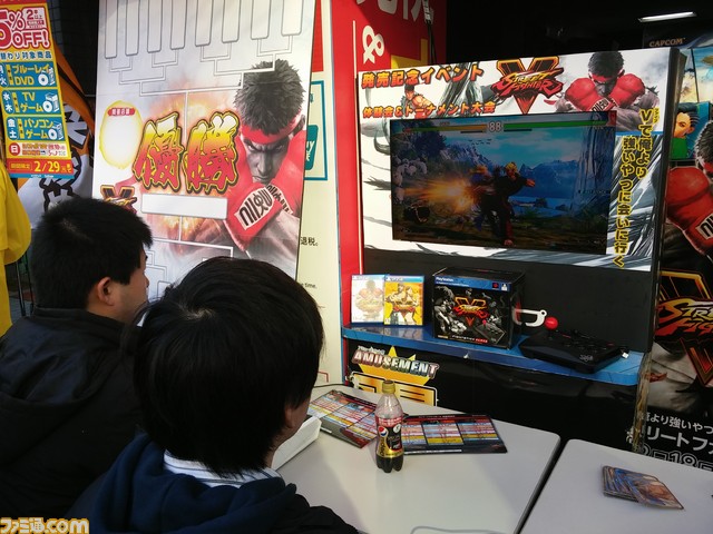 『ストリートファイターV』発売記念体験会が東京・秋葉原で開催、現地の模様をリポート_06
