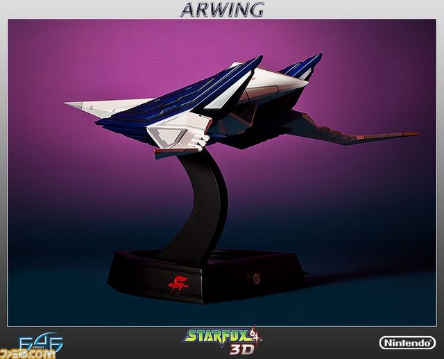 『スターフォックス64 3D』の主役機“アーウィン”が、全長約48cmで精密にフィギュア化決定_25