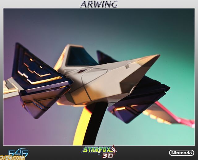 『スターフォックス64 3D』の主役機“アーウィン”が、全長約48cmで精密にフィギュア化決定_28