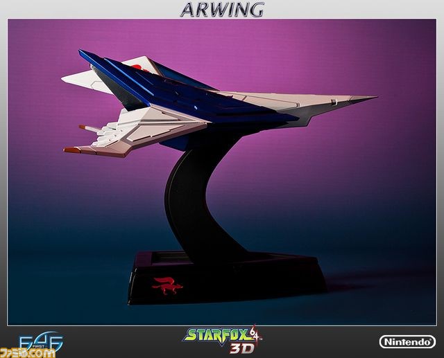 『スターフォックス64 3D』の主役機“アーウィン”が、全長約48cmで精密にフィギュア化決定_12
