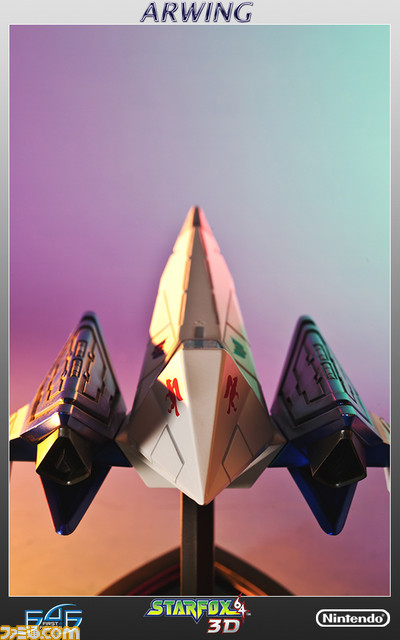 『スターフォックス64 3D』の主役機“アーウィン”が、全長約48cmで精密にフィギュア化決定_10