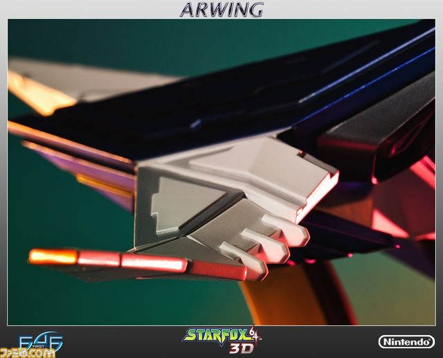 『スターフォックス64 3D』の主役機“アーウィン”が、全長約48cmで精密にフィギュア化決定_17