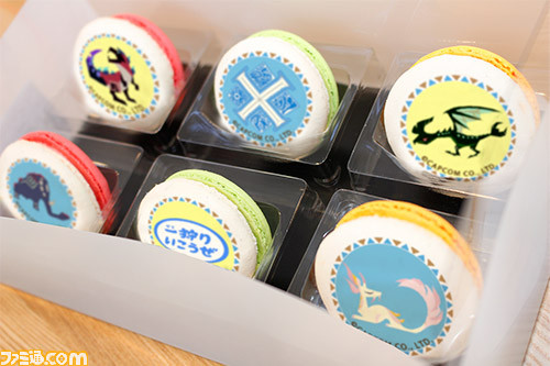 ホワイトデーにもピッタリ！　『モンスターハンタークロス』やアイルー、『ロックマン』のロールケーキ＆マカロンが登場_10