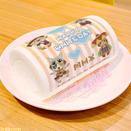 ホワイトデーにもピッタリ！　『モンスターハンタークロス』やアイルー、『ロックマン』のロールケーキ＆マカロンが登場_12