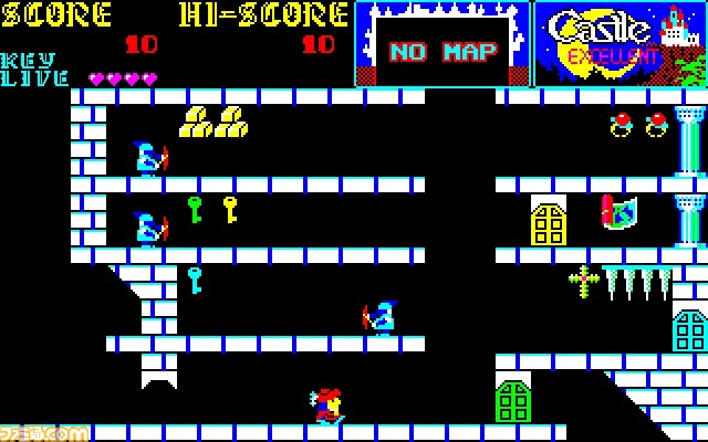 Play】PC-8801 キャッスル・エクセレント #23 レトロゲーム