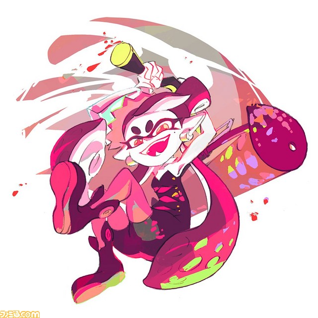 Splatoon スプラトゥーン ドラゴンクエスト コラボフェス開催を記念したシオカラーズの新イラストが公開 ファミ通 Com