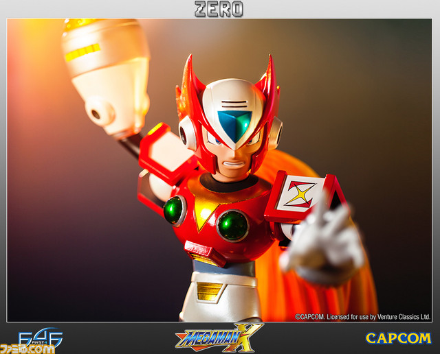 『ロックマンX』ゼロの1/5スケールスタチューが発売決定！　武装はゼロバスターとゼットセイバーの付け換えが可能_05