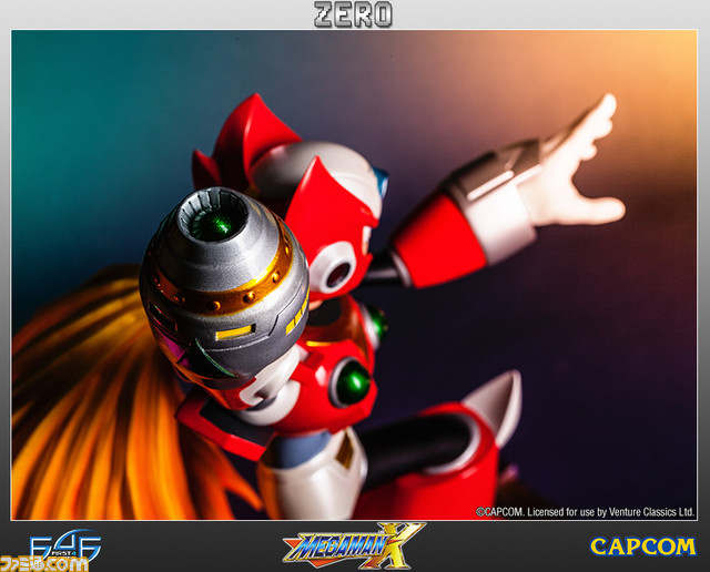 『ロックマンX』ゼロの1/5スケールスタチューが発売決定！　武装はゼロバスターとゼットセイバーの付け換えが可能_09