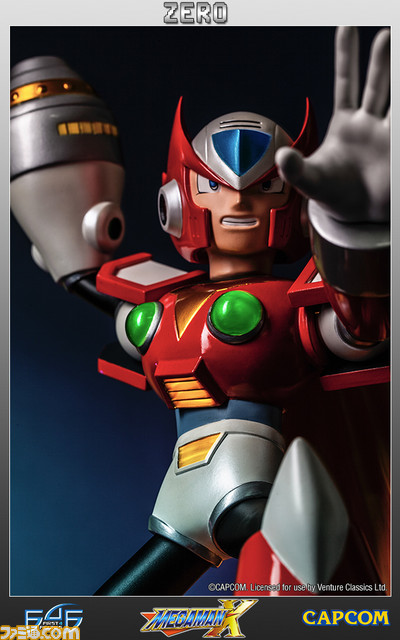 『ロックマンX』ゼロの1/5スケールスタチューが発売決定！　武装はゼロバスターとゼットセイバーの付け換えが可能_11