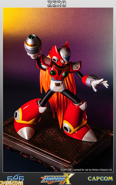 『ロックマンX』ゼロの1/5スケールスタチューが発売決定！　武装はゼロバスターとゼットセイバーの付け換えが可能_02