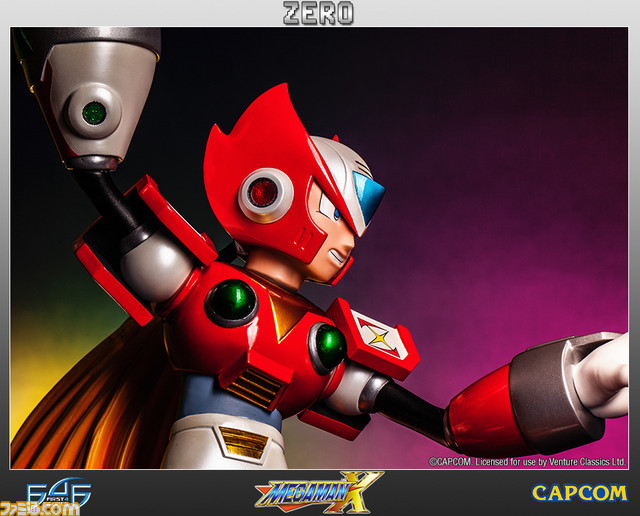 『ロックマンX』ゼロの1/5スケールスタチューが発売決定！　武装はゼロバスターとゼットセイバーの付け換えが可能_08