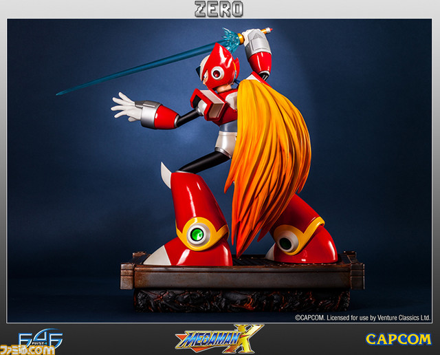『ロックマンX』ゼロの1/5スケールスタチューが発売決定！　武装はゼロバスターとゼットセイバーの付け換えが可能_25