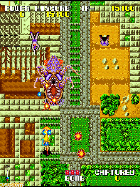 『聖戦士アマテラス』1986年に稼動していたニチブツの傑作シューティングがPS4向け“アーケードアーカイブス”で配信開始！_03