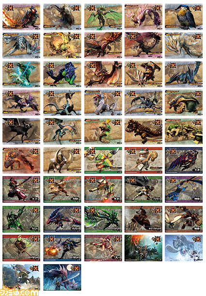 モンスターハンタークロス のキャラクタークリアカードが特典として付属する コレクションガム が登場 ファミ通 Com