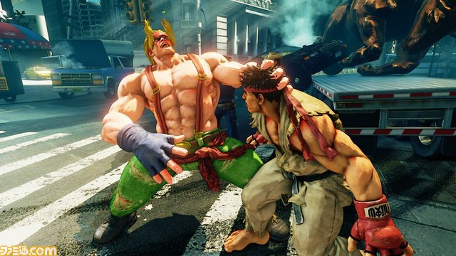 『ストリートファイターV』追加ダウンロードキャラクター第1弾“アレックス”のスクリーンショットが公開_08