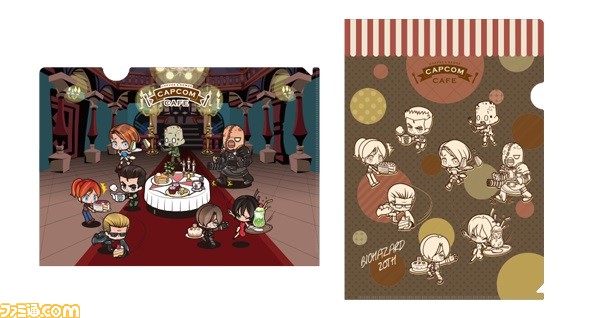 “カプコンカフェ×バイオハザード”コラボで販売されるグッズ情報が公開！　デフォルメキャラクターたちが描かれたかわいいグッズや“T-ウィルス”をイメージした香水などが販売_08