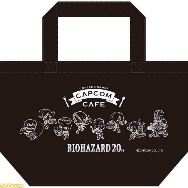 “カプコンカフェ×バイオハザード”コラボで販売されるグッズ情報が公開！　デフォルメキャラクターたちが描かれたかわいいグッズや“T-ウィルス”をイメージした香水などが販売_02