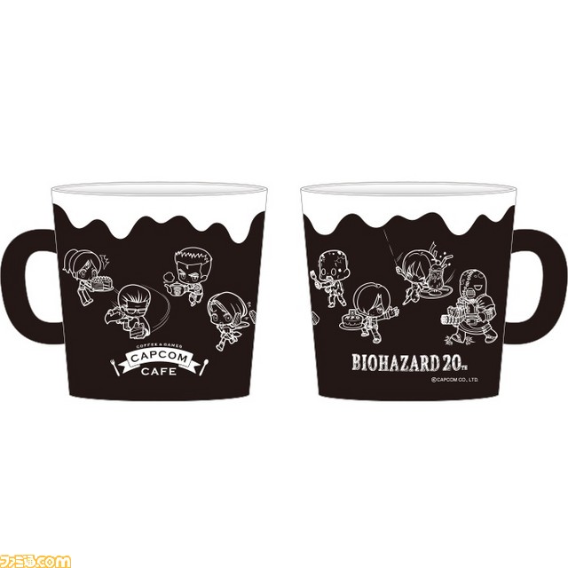 “カプコンカフェ×バイオハザード”コラボで販売されるグッズ情報が公開！　デフォルメキャラクターたちが描かれたかわいいグッズや“T-ウィルス”をイメージした香水などが販売_15