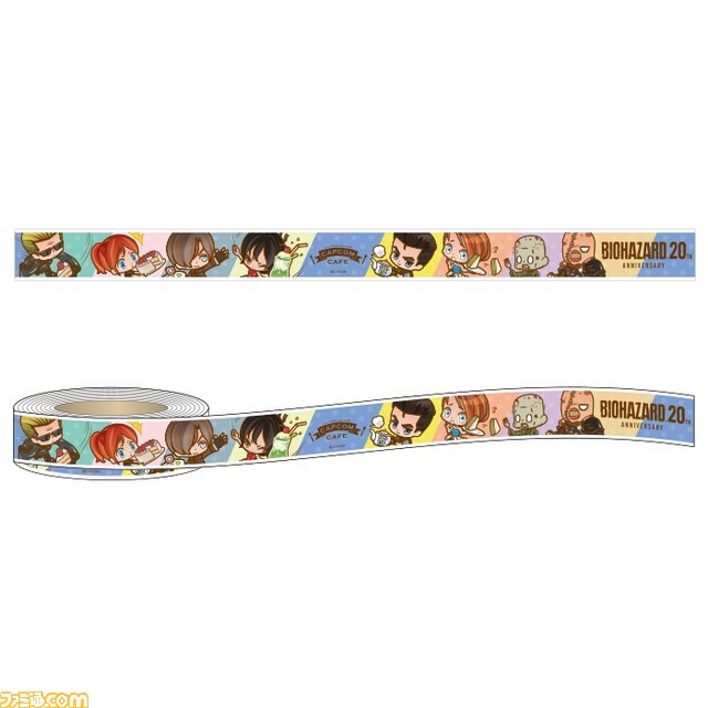 “カプコンカフェ×バイオハザード”コラボで販売されるグッズ情報が公開！　デフォルメキャラクターたちが描かれたかわいいグッズや“T-ウィルス”をイメージした香水などが販売_05