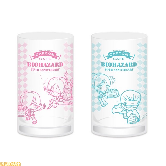 “カプコンカフェ×バイオハザード”コラボで販売されるグッズ情報が公開！　デフォルメキャラクターたちが描かれたかわいいグッズや“T-ウィルス”をイメージした香水などが販売_03