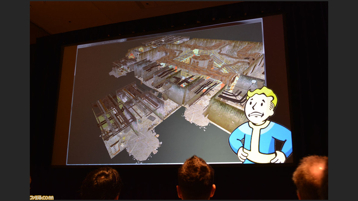 フォールアウト4 正確な再現よりも ボストンをボストンたらしめている 自然さを凝縮した世界構築の方法に迫る Gdc 16 ファミ通 Com