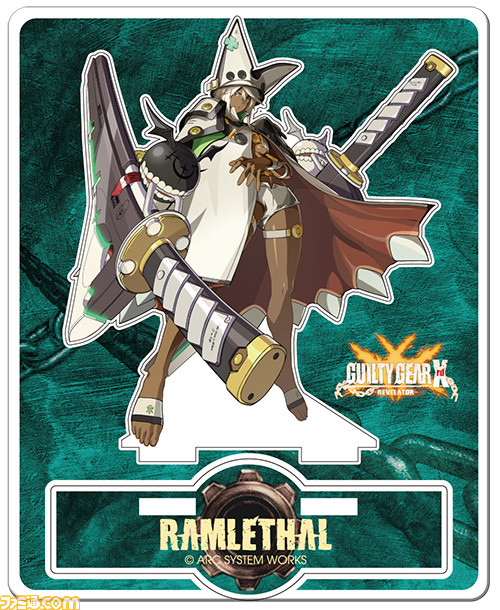 『GUILTY GEAR Xrd -REVELATOR-』のキャラクターイラストを使用したアクリルフィギュアコレクションのデザインが公開!!_14
