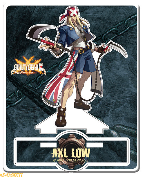 『GUILTY GEAR Xrd -REVELATOR-』のキャラクターイラストを使用したアクリルフィギュアコレクションのデザインが公開!!_09
