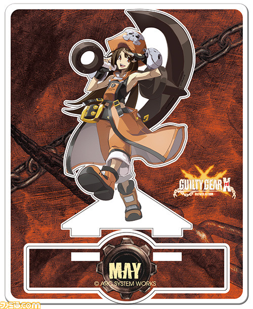 『GUILTY GEAR Xrd -REVELATOR-』のキャラクターイラストを使用したアクリルフィギュアコレクションのデザインが公開!!_03