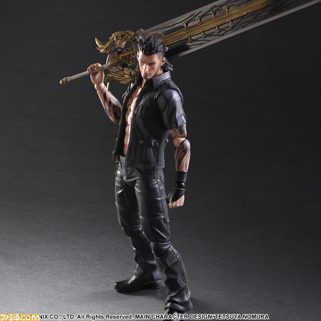 『ファイナルファンタジーXV』イグニス、プロンプト、グラディオラスのアクションフィギュアが早くも登場！_04