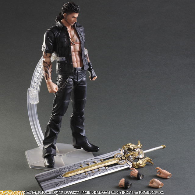 『ファイナルファンタジーXV』イグニス、プロンプト、グラディオラスのアクションフィギュアが早くも登場！_11