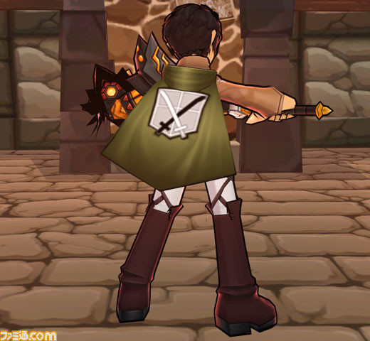 オンラインRPG『エルソード』にて『進撃の巨人』コラボイベントが開催_06