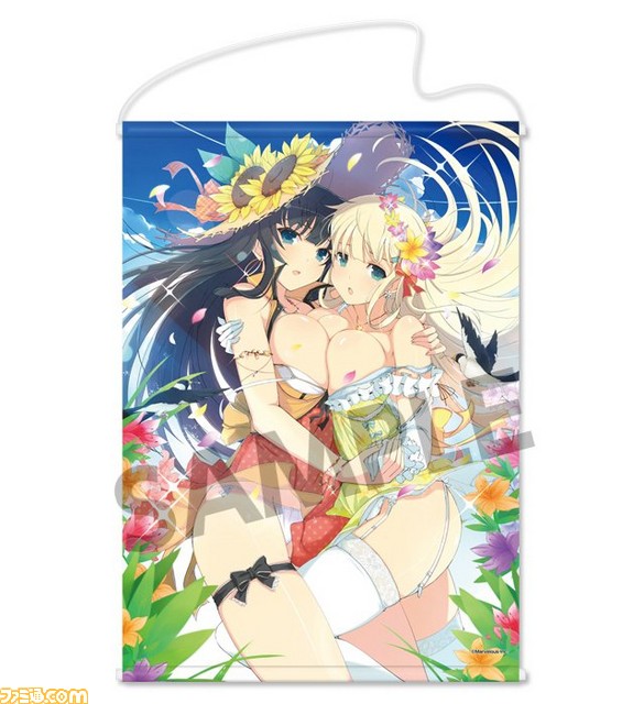 『閃乱カグラ』雅緋のおっぱいマウスパッド＆タペストリー、抱き枕カバーの予約受付が開始！_09