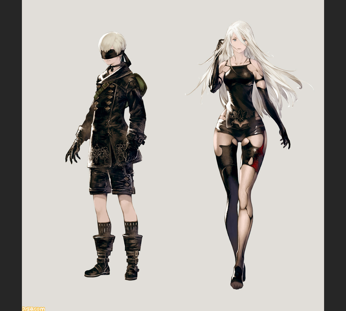 Nier Automata ニーア オートマタ 新たに2機のアンドロイドが公開 担当声優も判明 ファミ通 Com