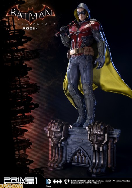 『バットマン アーカム・ナイト』に登場するバットマンの頼れる相棒・ロビンの1/3サイズのスタチューEX版が登場！_04