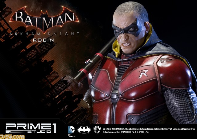 『バットマン アーカム・ナイト』に登場するバットマンの頼れる相棒・ロビンの1/3サイズのスタチューEX版が登場！_03