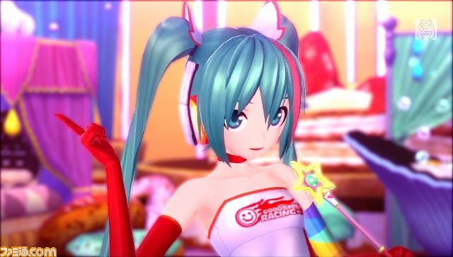 『初音ミク -プロジェクト ディーヴァ- X』4月28日よりDLC“レーシングミク2016 Ver.”の配信が決定!_03