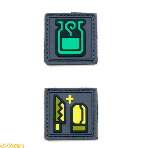 『モンスターハンタークロス』狩猟スタイル、アイテムアイコンを縫い込んだ刺繍ワッペンが4月28日より発売　_10