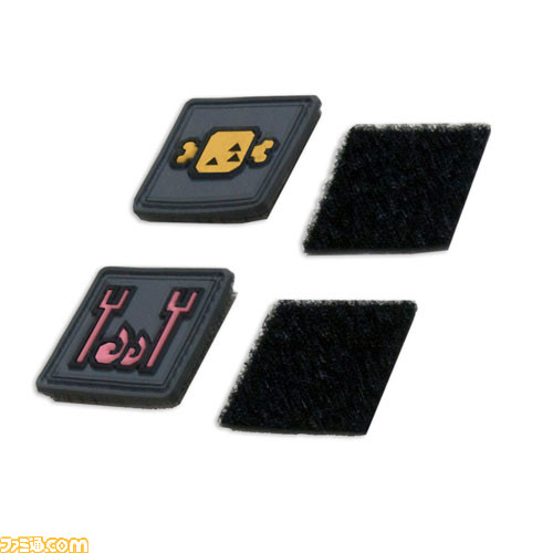 『モンスターハンタークロス』狩猟スタイル、アイテムアイコンを縫い込んだ刺繍ワッペンが4月28日より発売　_13