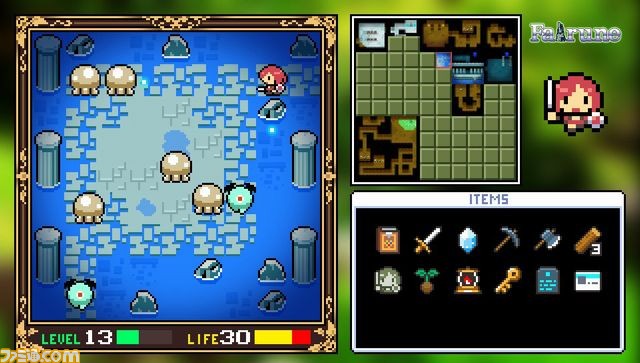 PS Vita版『フェアルーン』が本日配信開始、レトロ風謎解きアクションRPGの世界へようこそ！_15