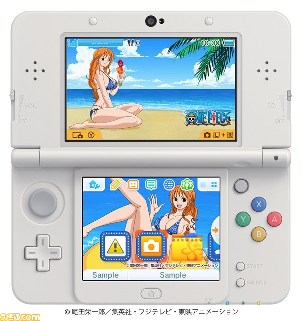 One Piece ナミとボア ハンコックのニンテンドー3ds用テーマが本日より配信開始 ファミ通 Com