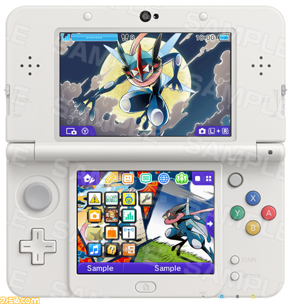 ポケットモンスター 3ds用テーマにクールな レッド グリーン サトシゲッコウガ参上 が新登場 ファミ通 Com