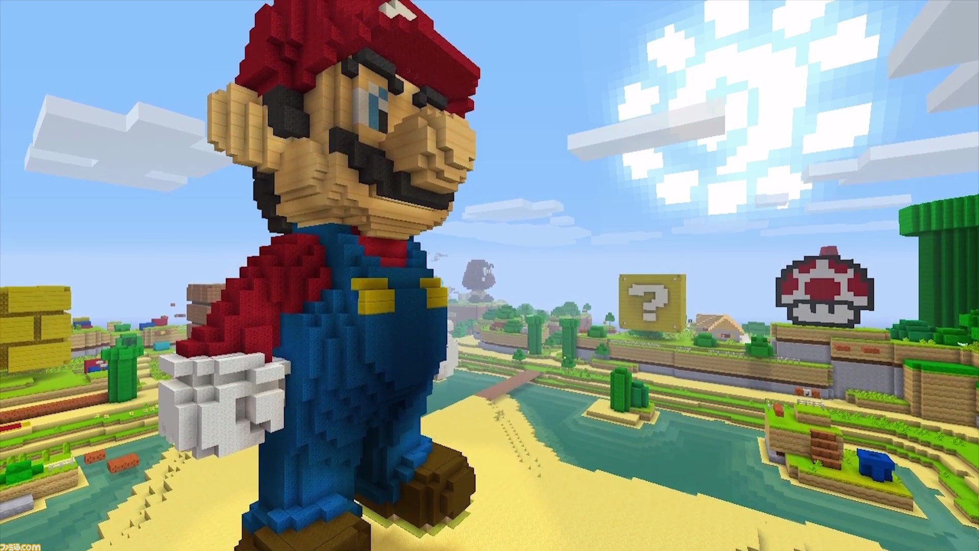 海外ニュース Minecraft Wii U Edition に マリオ シリーズの