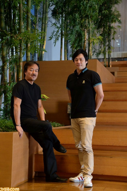 Hironobu Sakaguchi And Hajime Tabata Discuss Their Passion For The Series And Behind The Scenes Episodes From The Final Fantasy Xv Reveal Event ファイナルファンタジーxv ファミ通 Com 特設サイト