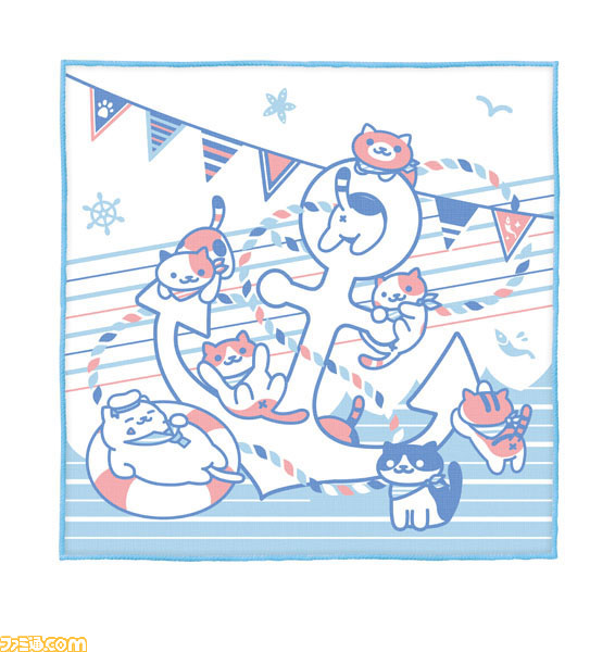 ねこたちが暑い夏を癒す！ “一番くじ ねこあつめ～るんるんサマー～”6月25日より販売開始　_10