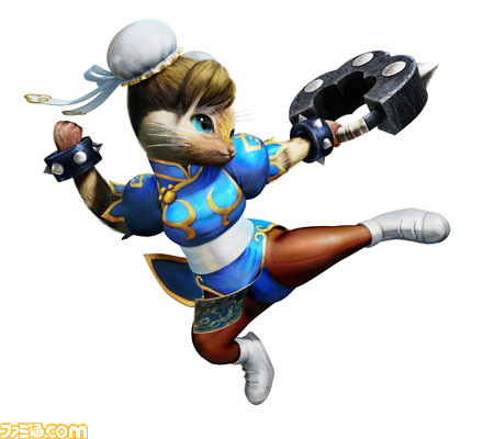 『モンスターハンタークロス』5月20日より『ストリートファイター』コラボコンテンツなどの先行配信がセブン-イレブンで開始_04