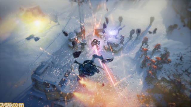 PS4用“極彩色トップダウンシューター”『ALIENATION』が6月2日に配信決定、日本限定キャンペーンも_07